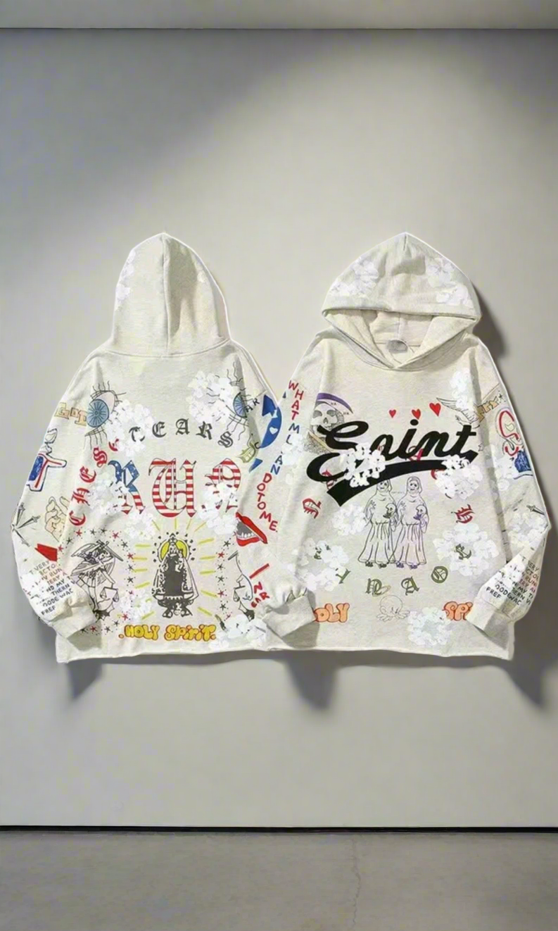 Saint Laure designer hoodie